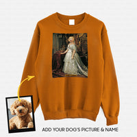 Thumbnail for Personalized Dog Gift Idea - Royal Dog's Portrait 62 For Dog Lovers - Standard Crew Neck Sweatshirt