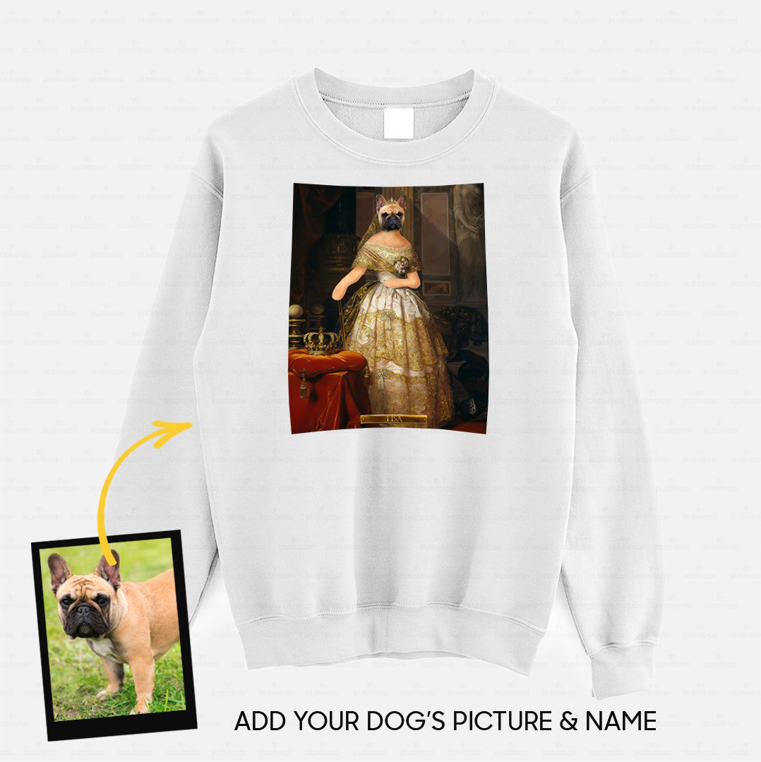 Personalized Dog Gift Idea - Royal Dog's Portrait 63 For Dog Lovers - Standard Crew Neck Sweatshirt