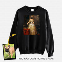 Thumbnail for Personalized Dog Gift Idea - Royal Dog's Portrait 63 For Dog Lovers - Standard Crew Neck Sweatshirt