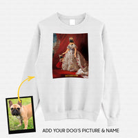 Thumbnail for Personalized Dog Gift Idea - Royal Dog's Portrait 64 For Dog Lovers - Standard Crew Neck Sweatshirt