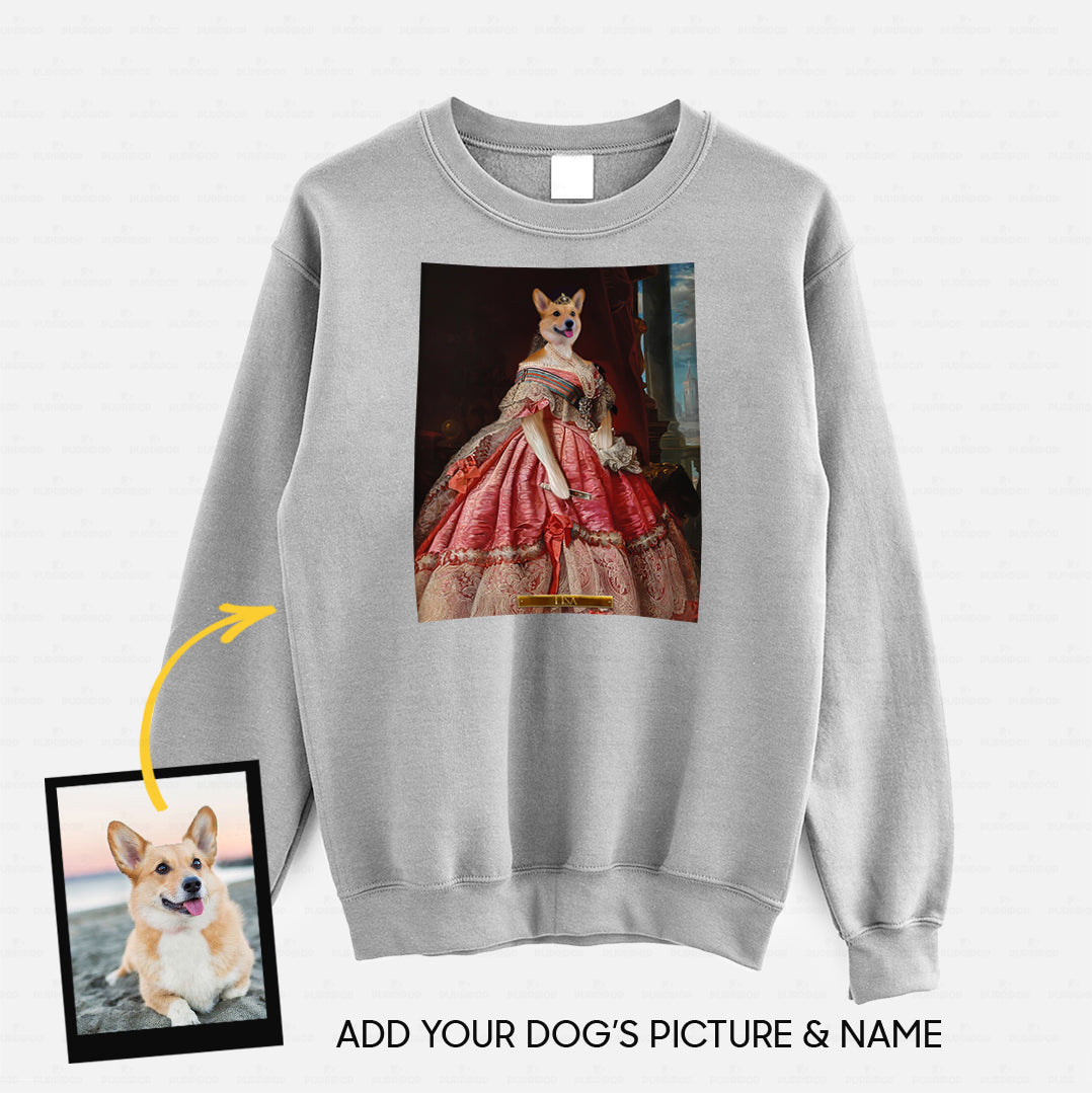 Personalized Dog Gift Idea - Royal Dog's Portrait 65 For Dog Lovers - Standard Crew Neck Sweatshirt