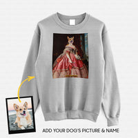 Thumbnail for Personalized Dog Gift Idea - Royal Dog's Portrait 65 For Dog Lovers - Standard Crew Neck Sweatshirt