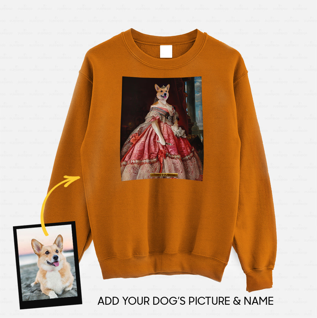 Personalized Dog Gift Idea - Royal Dog's Portrait 65 For Dog Lovers - Standard Crew Neck Sweatshirt