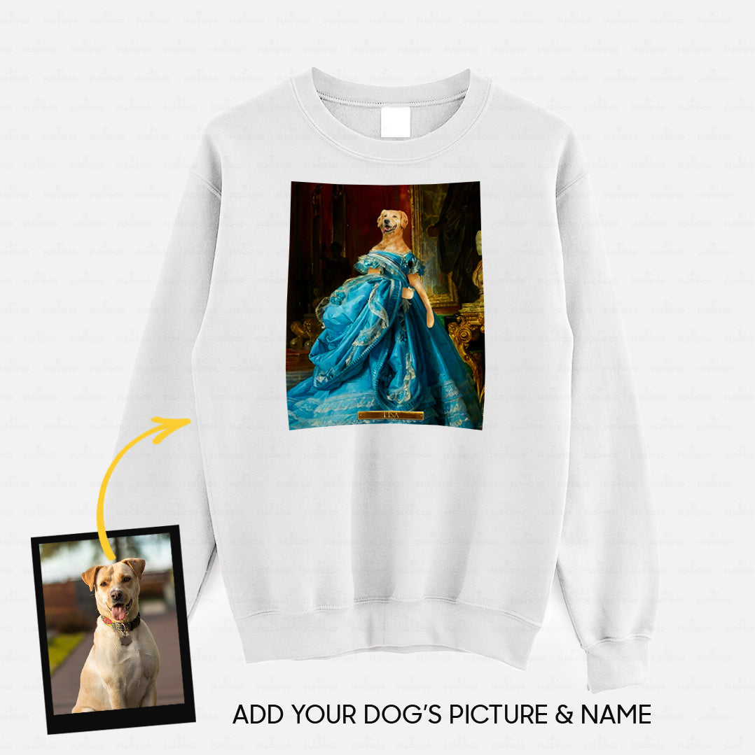 Personalized Dog Gift Idea - Royal Dog's Portrait 66 For Dog Lovers - Standard Crew Neck Sweatshirt