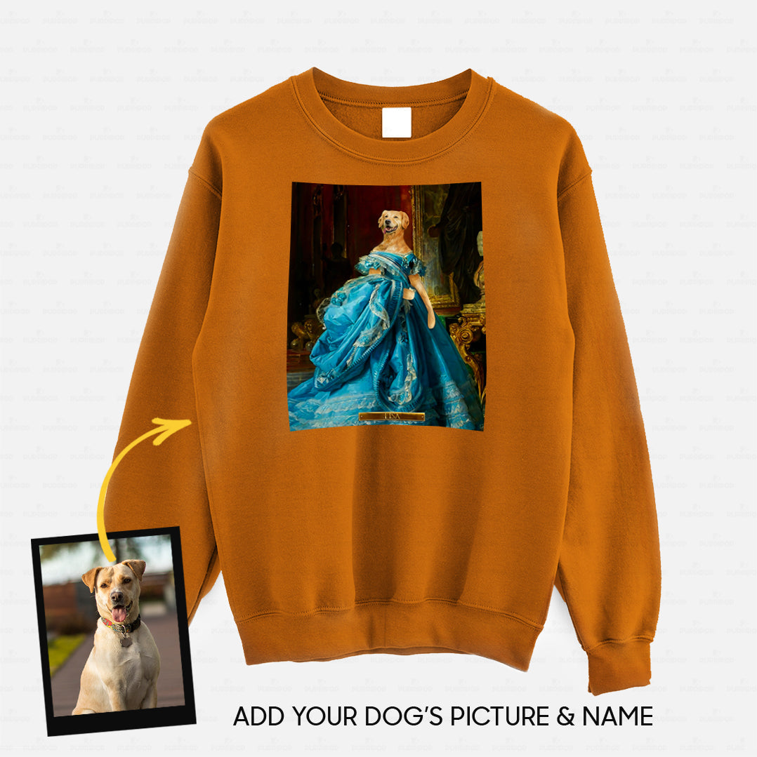 Personalized Dog Gift Idea - Royal Dog's Portrait 66 For Dog Lovers - Standard Crew Neck Sweatshirt