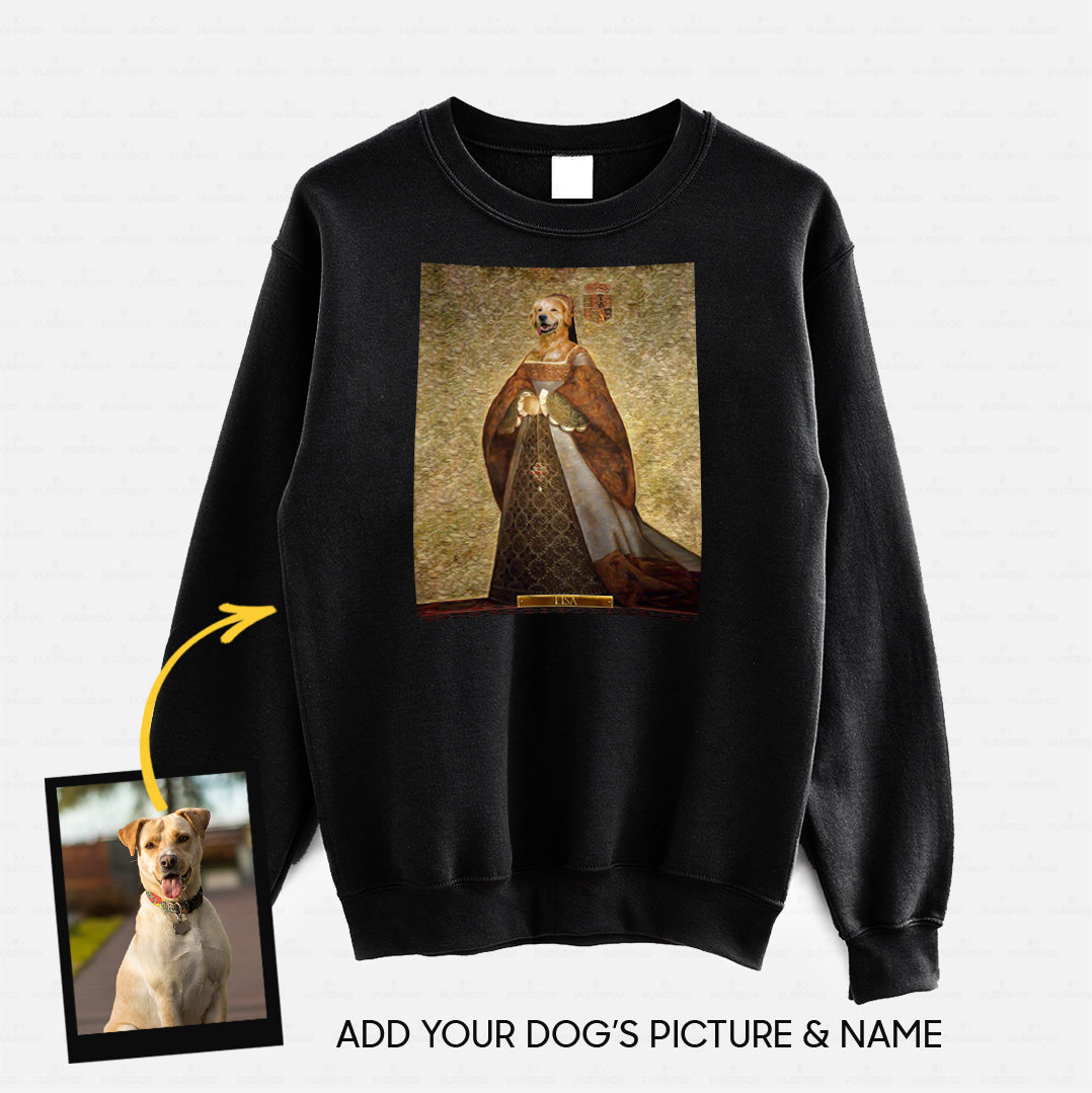 Personalized Dog Gift Idea - Royal Dog's Portrait 67 For Dog Lovers - Standard Crew Neck Sweatshirt