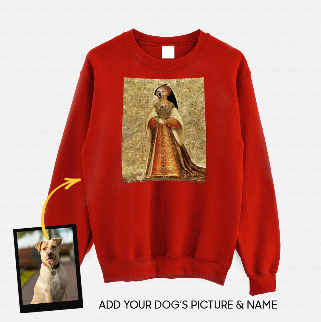 Personalized Dog Gift Idea - Royal Dog's Portrait 68 For Dog Lovers - Standard Crew Neck Sweatshirt