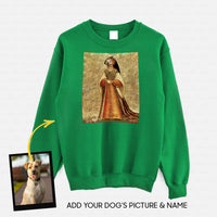 Thumbnail for Personalized Dog Gift Idea - Royal Dog's Portrait 68 For Dog Lovers - Standard Crew Neck Sweatshirt