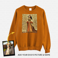Thumbnail for Personalized Dog Gift Idea - Royal Dog's Portrait 68 For Dog Lovers - Standard Crew Neck Sweatshirt