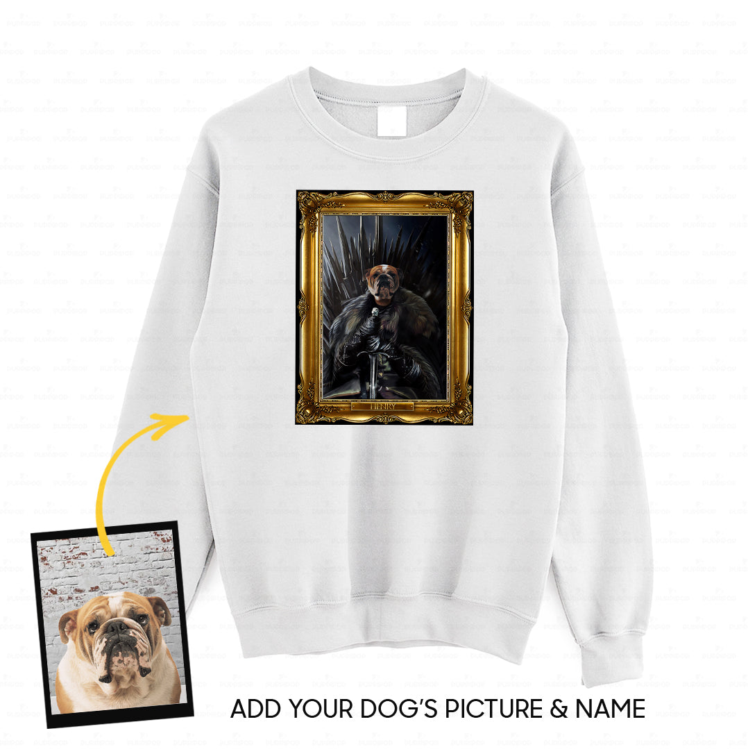 Personalized Dog Gift Idea - Royal Dog's Portrait 9 For Dog Lovers - Standard Crew Neck Sweatshirt