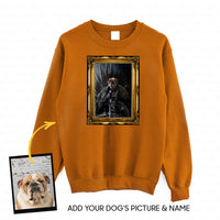 Thumbnail for Personalized Dog Gift Idea - Royal Dog's Portrait 9 For Dog Lovers - Standard Crew Neck Sweatshirt