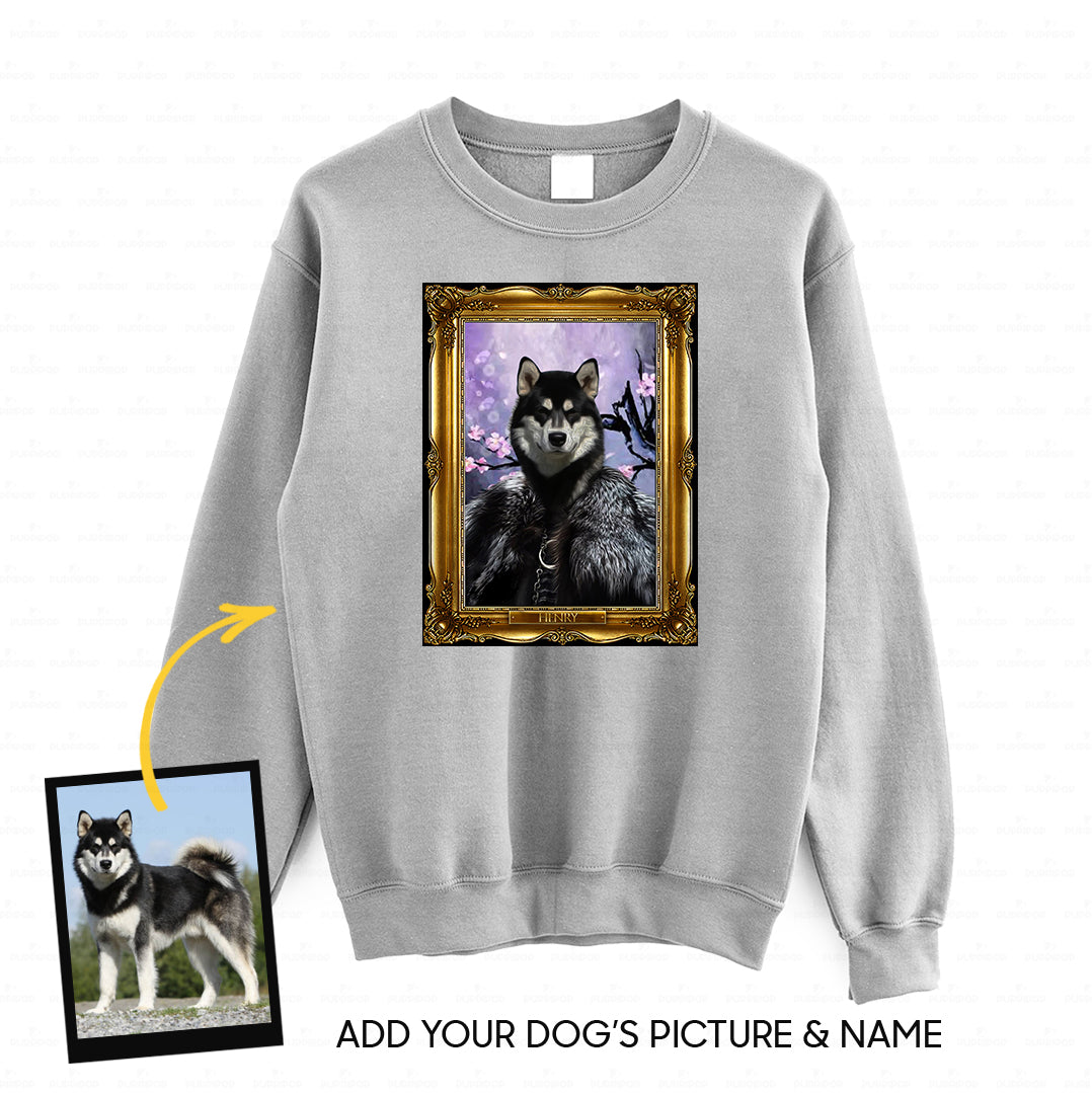 Personalized Dog Gift Idea - Royal Dog's Portrait 10 For Dog Lovers - Standard Crew Neck Sweatshirt