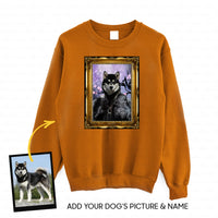 Thumbnail for Personalized Dog Gift Idea - Royal Dog's Portrait 10 For Dog Lovers - Standard Crew Neck Sweatshirt