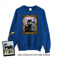 Thumbnail for Personalized Dog Gift Idea - Royal Dog's Portrait 10 For Dog Lovers - Standard Crew Neck Sweatshirt