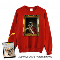 Thumbnail for Personalized Dog Gift Idea - Royal Dog's Portrait 11 For Dog Lovers - Standard Crew Neck Sweatshirt