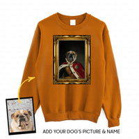 Thumbnail for Personalized Dog Gift Idea - Royal Dog's Portrait 11 For Dog Lovers - Standard Crew Neck Sweatshirt