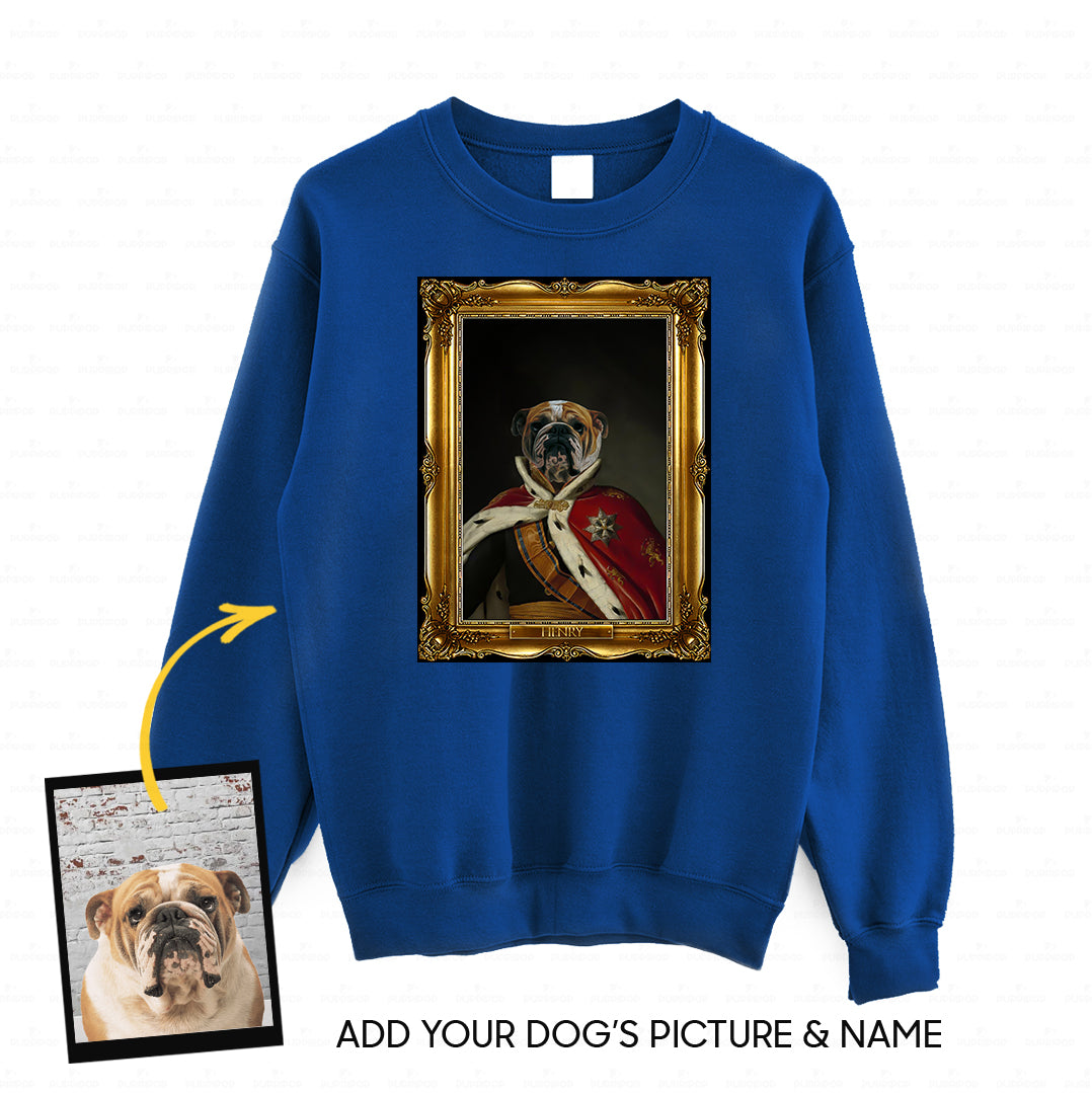 Personalized Dog Gift Idea - Royal Dog's Portrait 11 For Dog Lovers - Standard Crew Neck Sweatshirt
