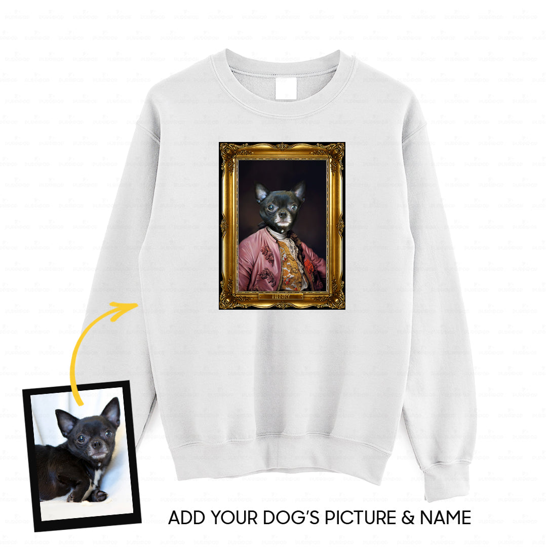 Personalized Dog Gift Idea - Royal Dog's Portrait 12 For Dog Lovers - Standard Crew Neck Sweatshirt