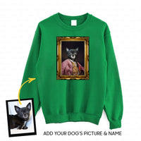 Thumbnail for Personalized Dog Gift Idea - Royal Dog's Portrait 12 For Dog Lovers - Standard Crew Neck Sweatshirt