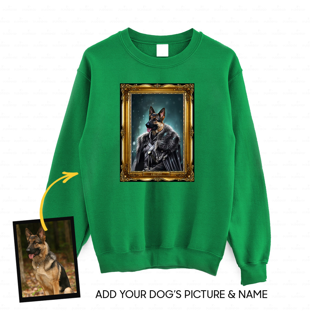 Personalized Dog Gift Idea - Royal Dog's Portrait 13 For Dog Lovers - Standard Crew Neck Sweatshirt