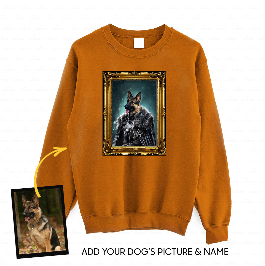 Personalized Dog Gift Idea - Royal Dog's Portrait 13 For Dog Lovers - Standard Crew Neck Sweatshirt