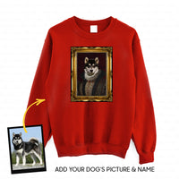 Thumbnail for Personalized Dog Gift Idea - Royal Dog's Portrait 15 For Dog Lovers - Standard Crew Neck Sweatshirt