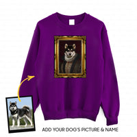 Thumbnail for Personalized Dog Gift Idea - Royal Dog's Portrait 15 For Dog Lovers - Standard Crew Neck Sweatshirt