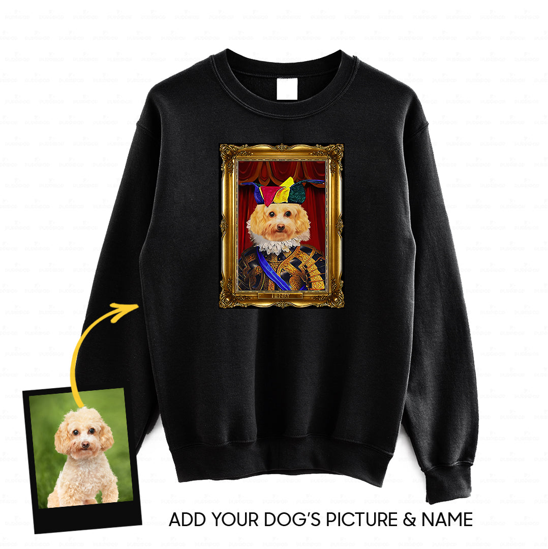 Personalized Dog Gift Idea - Royal Dog's Portrait 17 For Dog Lovers - Standard Crew Neck Sweatshirt