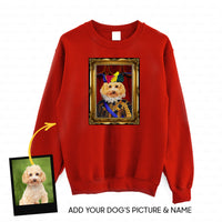 Thumbnail for Personalized Dog Gift Idea - Royal Dog's Portrait 17 For Dog Lovers - Standard Crew Neck Sweatshirt