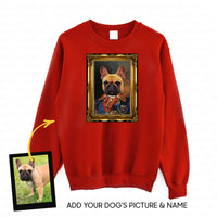 Thumbnail for Personalized Dog Gift Idea - Royal Dog's Portrait 16 For Dog Lovers - Standard Crew Neck Sweatshirt