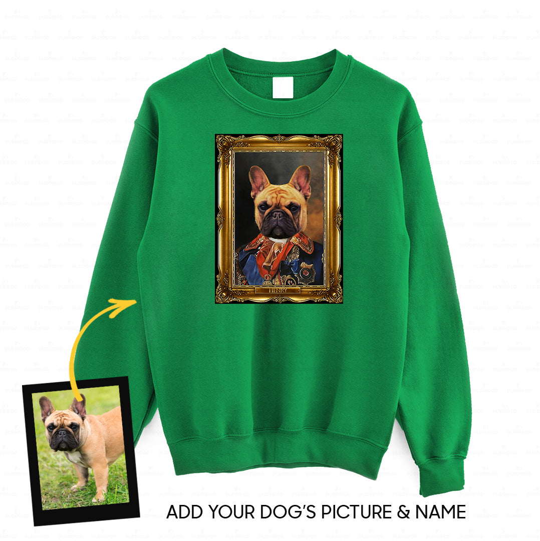 Personalized Dog Gift Idea - Royal Dog's Portrait 16 For Dog Lovers - Standard Crew Neck Sweatshirt
