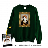 Thumbnail for Personalized Dog Gift Idea - Royal Dog's Portrait 19 For Dog Lovers - Standard Crew Neck Sweatshirt