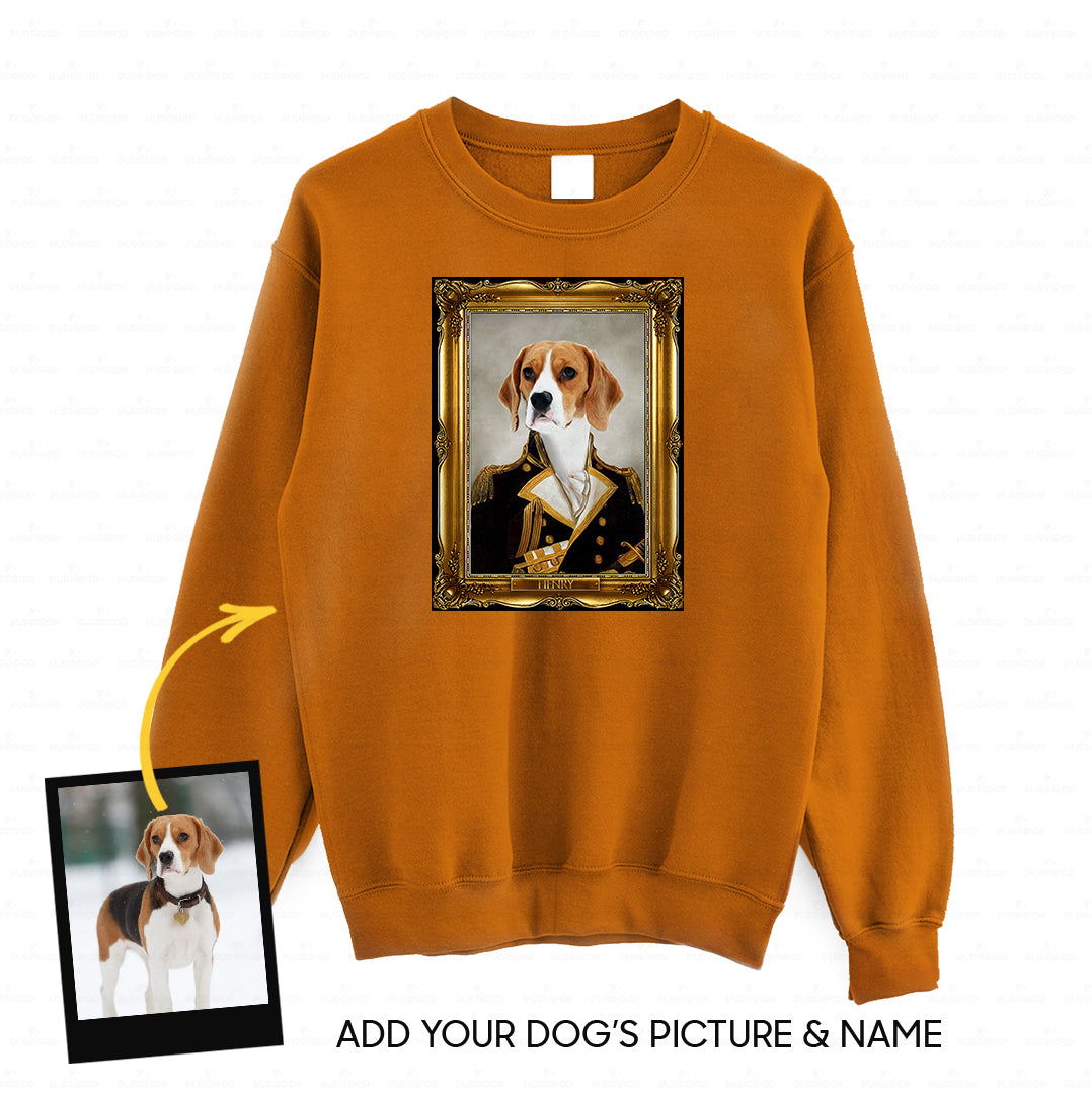 Personalized Dog Gift Idea - Royal Dog's Portrait 19 For Dog Lovers - Standard Crew Neck Sweatshirt