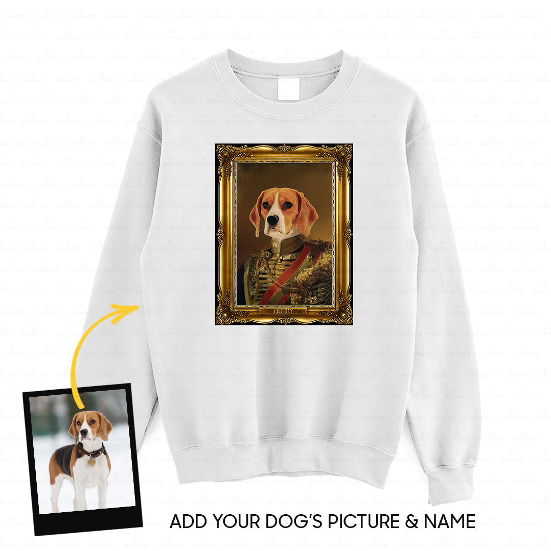 Personalized Dog Gift Idea - Royal Dog's Portrait 20 For Dog Lovers - Standard Crew Neck Sweatshirt