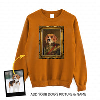 Thumbnail for Personalized Dog Gift Idea - Royal Dog's Portrait 20 For Dog Lovers - Standard Crew Neck Sweatshirt