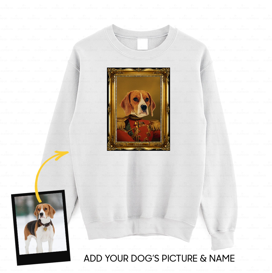 Personalized Dog Gift Idea - Royal Dog's Portrait 21 For Dog Lovers - Standard Crew Neck Sweatshirt