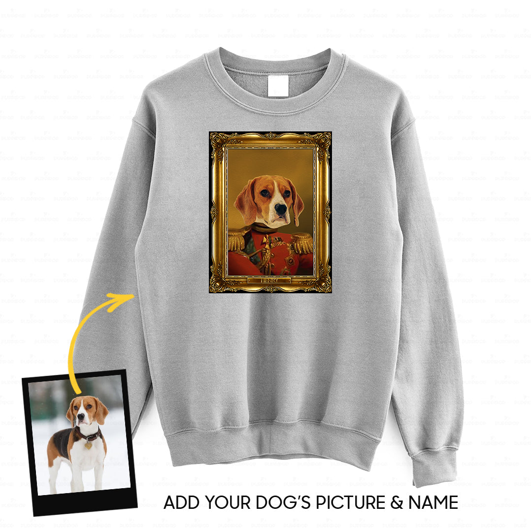 Personalized Dog Gift Idea - Royal Dog's Portrait 21 For Dog Lovers - Standard Crew Neck Sweatshirt