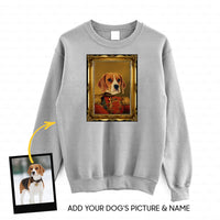 Thumbnail for Personalized Dog Gift Idea - Royal Dog's Portrait 21 For Dog Lovers - Standard Crew Neck Sweatshirt