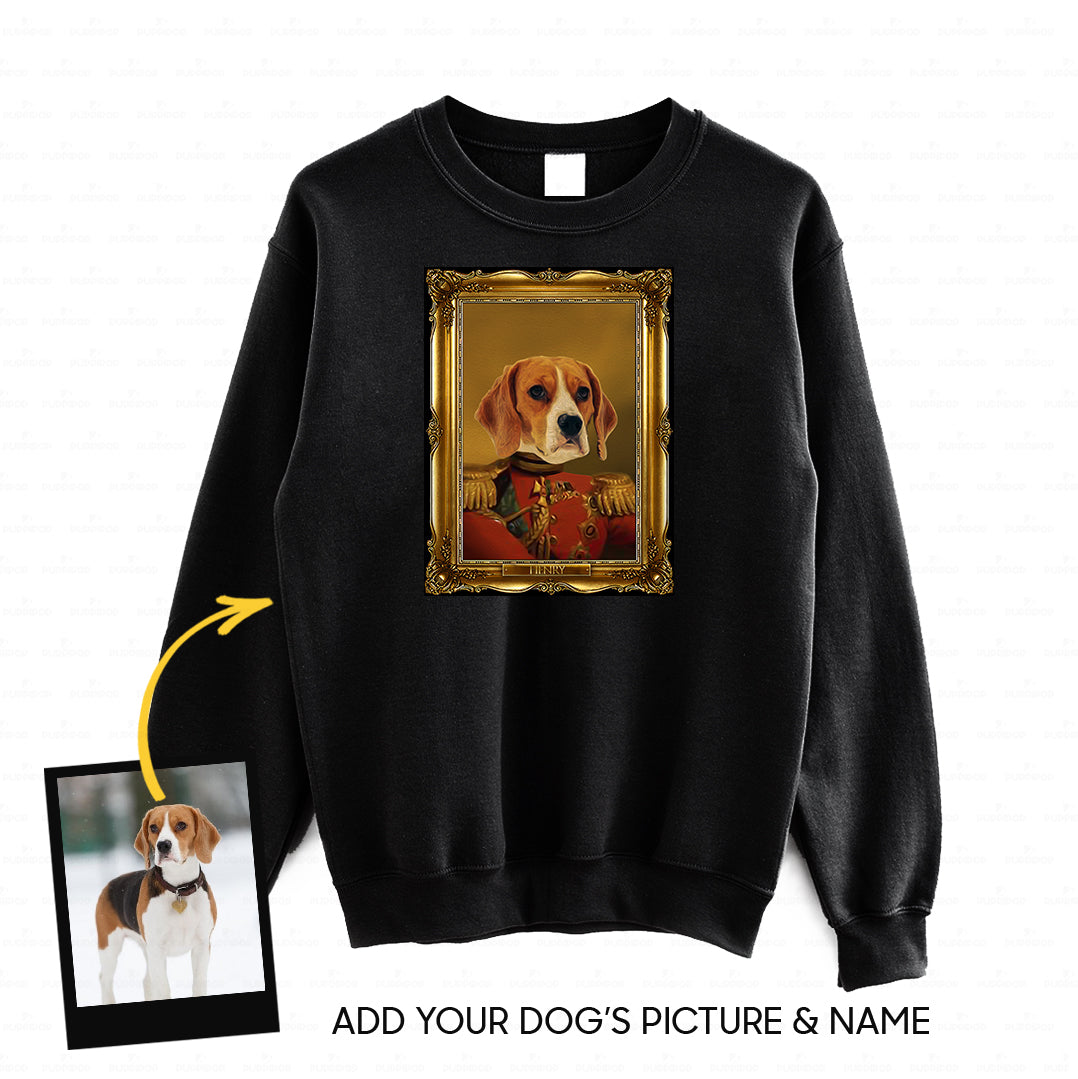 Personalized Dog Gift Idea - Royal Dog's Portrait 21 For Dog Lovers - Standard Crew Neck Sweatshirt