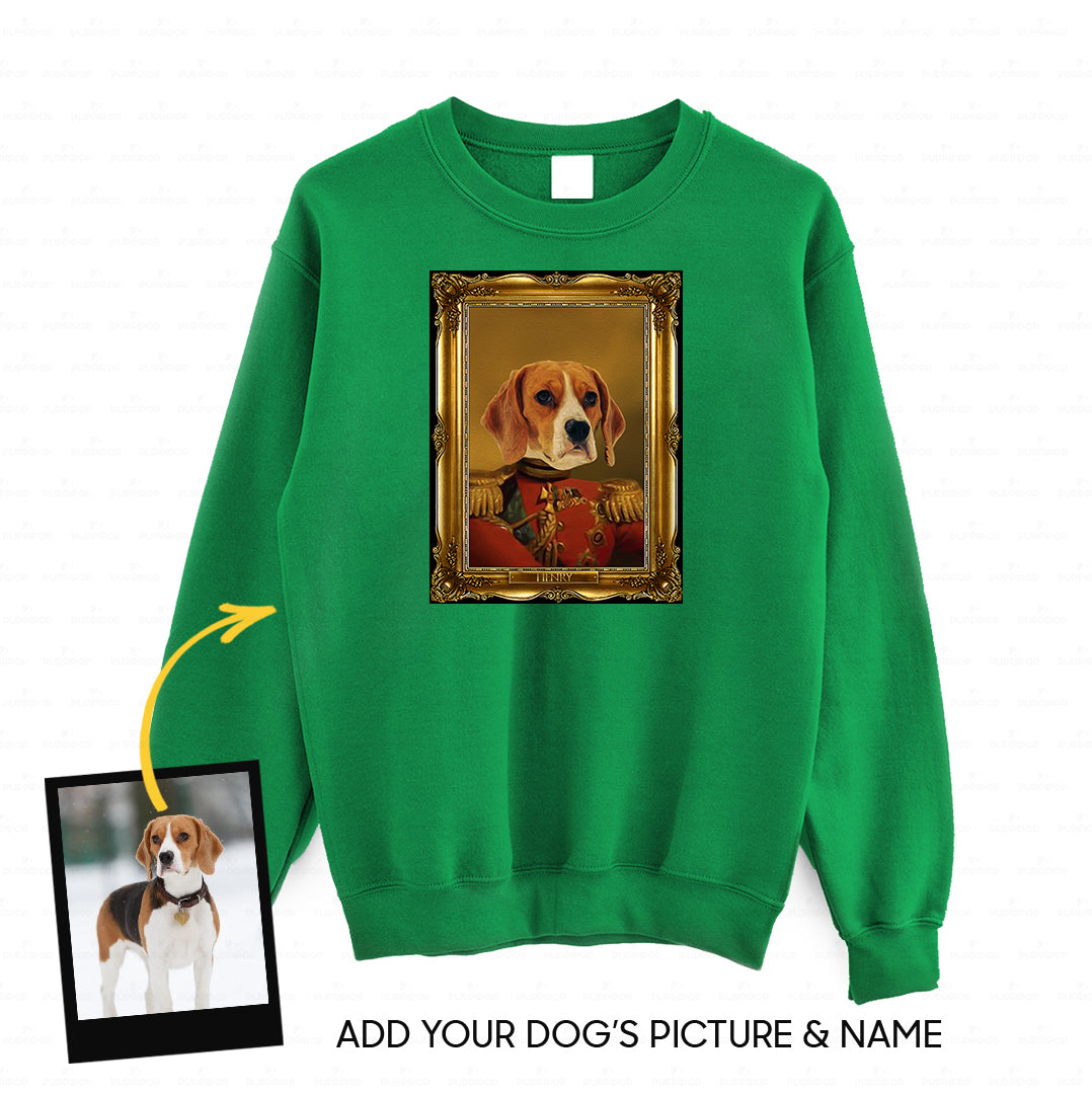 Personalized Dog Gift Idea - Royal Dog's Portrait 21 For Dog Lovers - Standard Crew Neck Sweatshirt
