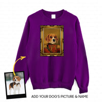Thumbnail for Personalized Dog Gift Idea - Royal Dog's Portrait 21 For Dog Lovers - Standard Crew Neck Sweatshirt