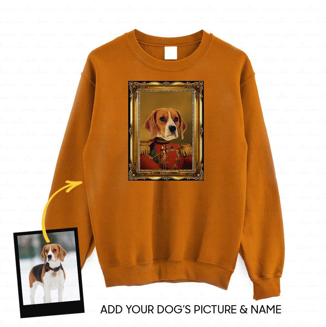 Personalized Dog Gift Idea - Royal Dog's Portrait 21 For Dog Lovers - Standard Crew Neck Sweatshirt