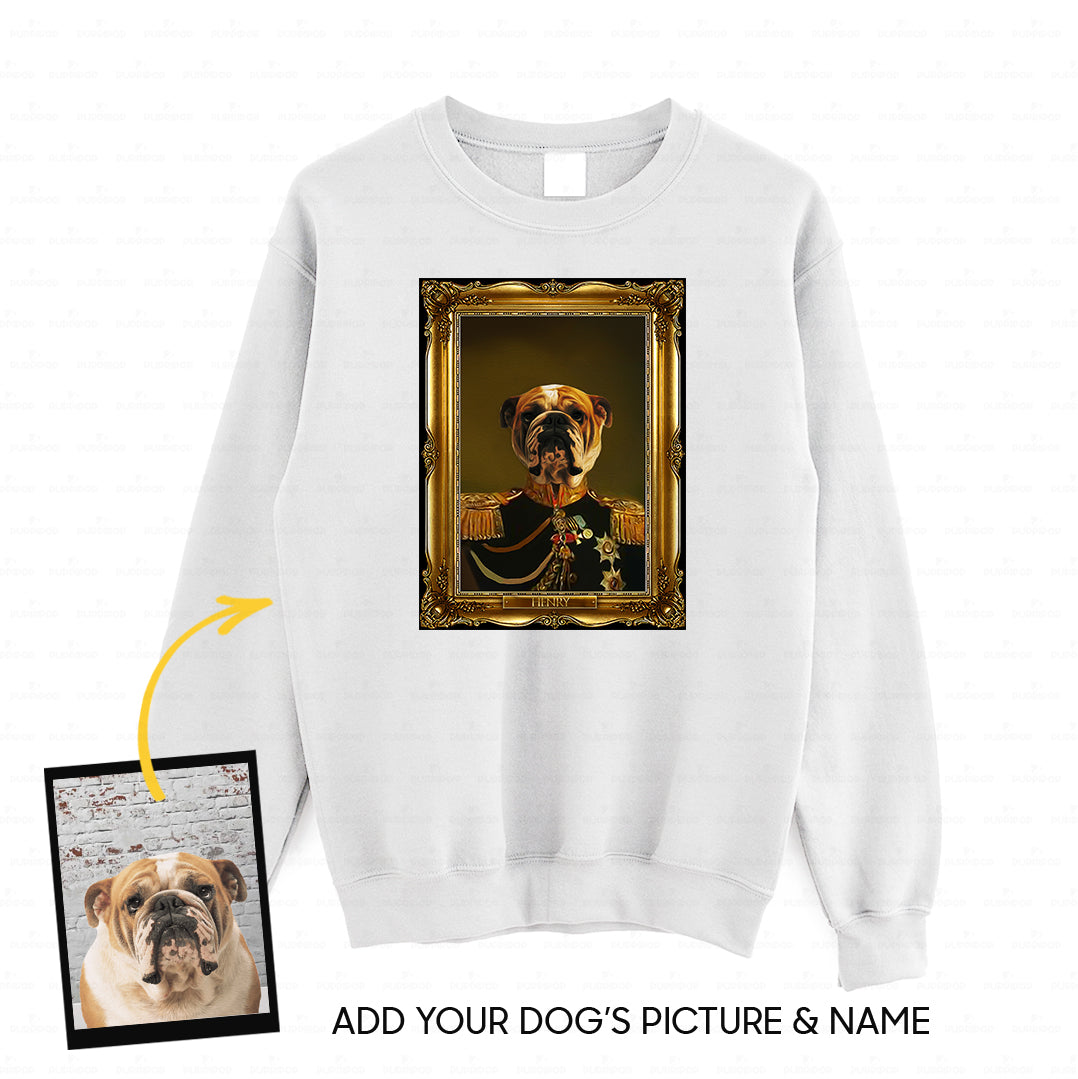 Personalized Dog Gift Idea - Royal Dog's Portrait 22 For Dog Lovers - Standard Crew Neck Sweatshirt