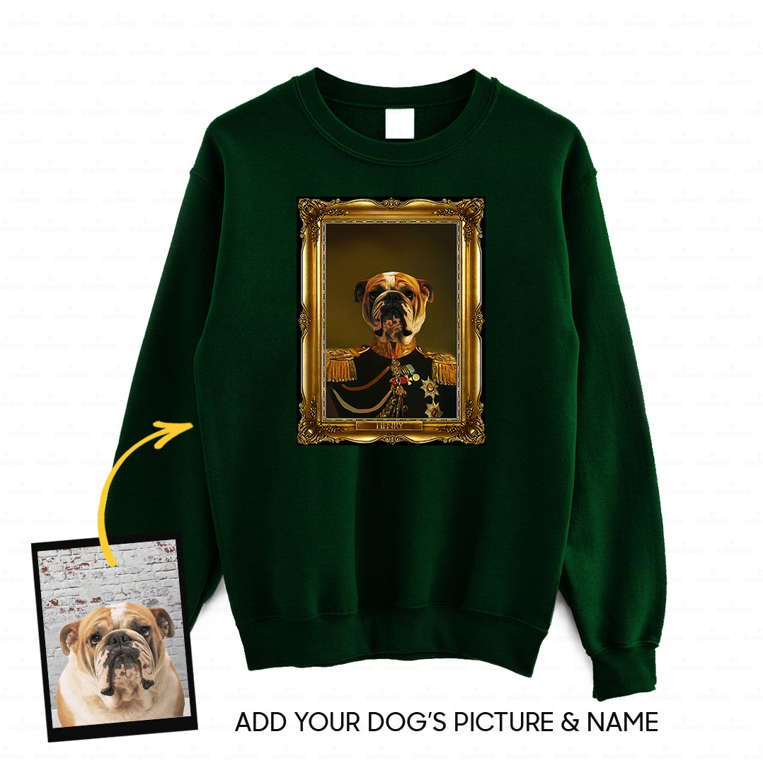 Personalized Dog Gift Idea - Royal Dog's Portrait 22 For Dog Lovers - Standard Crew Neck Sweatshirt