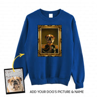 Thumbnail for Personalized Dog Gift Idea - Royal Dog's Portrait 22 For Dog Lovers - Standard Crew Neck Sweatshirt