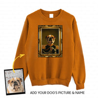 Thumbnail for Personalized Dog Gift Idea - Royal Dog's Portrait 22 For Dog Lovers - Standard Crew Neck Sweatshirt