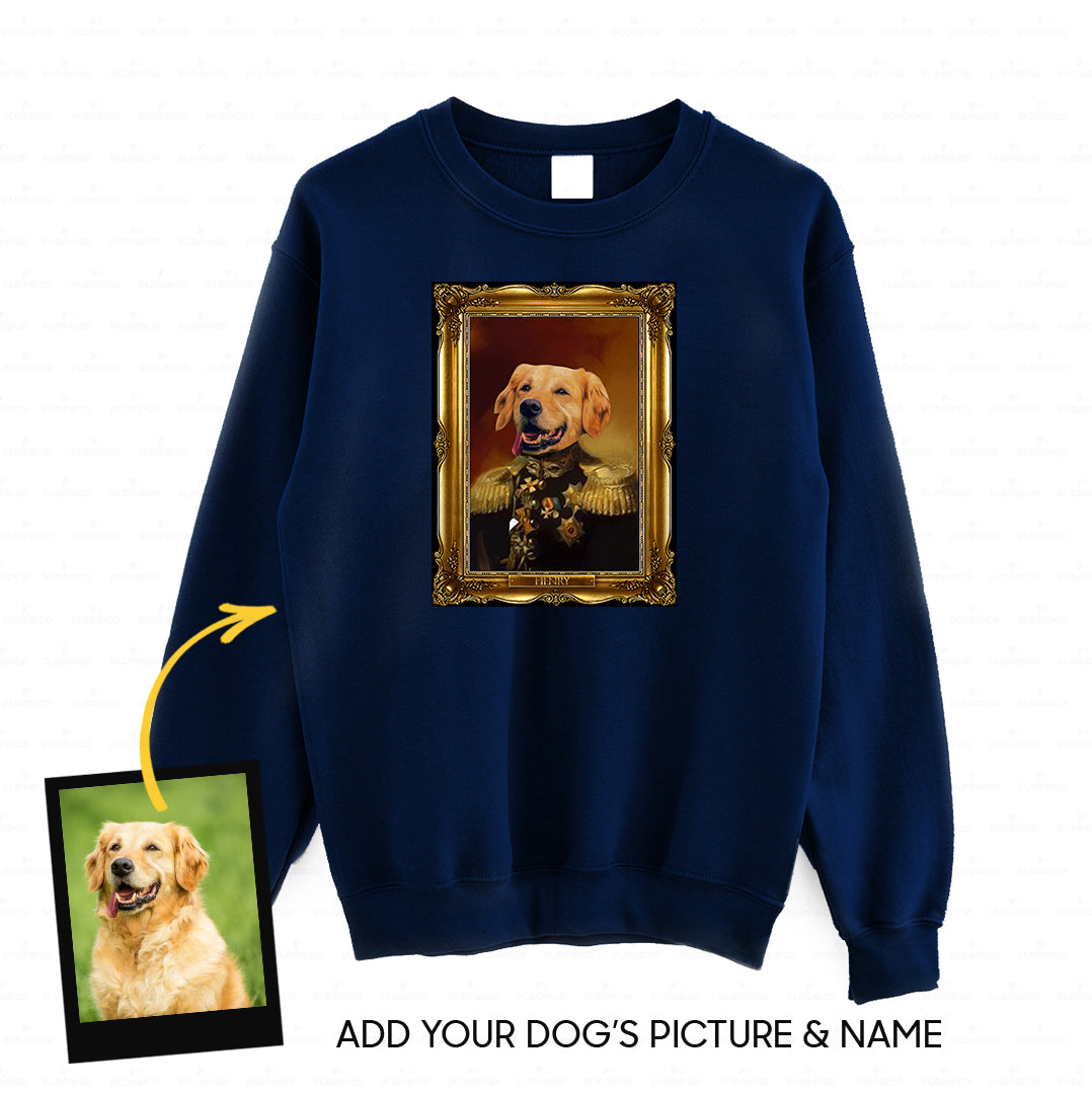 Personalized Dog Gift Idea - Royal Dog's Portrait 2 For Dog Lovers - Standard Crew Neck Sweatshirt