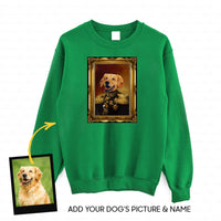 Thumbnail for Personalized Dog Gift Idea - Royal Dog's Portrait 2 For Dog Lovers - Standard Crew Neck Sweatshirt