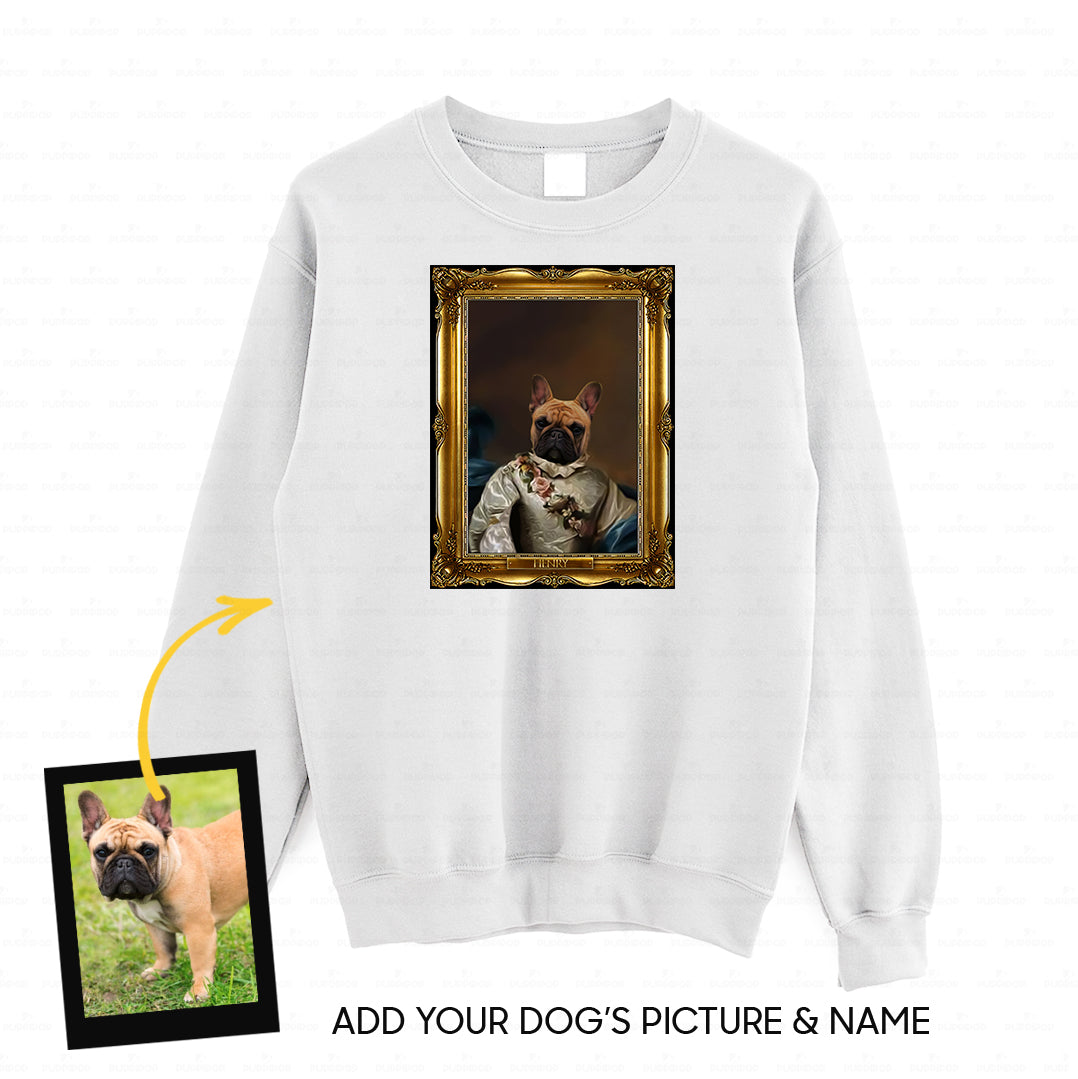 Personalized Dog Gift Idea - Royal Dog's Portrait 5 For Dog Lovers - Standard Crew Neck Sweatshirt