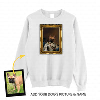 Thumbnail for Personalized Dog Gift Idea - Royal Dog's Portrait 5 For Dog Lovers - Standard Crew Neck Sweatshirt